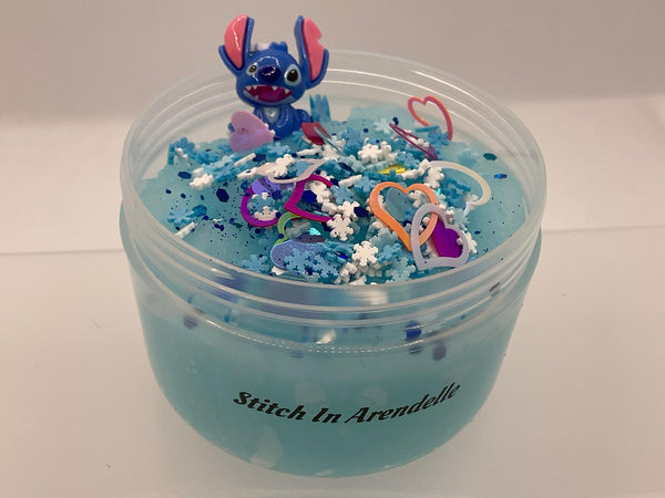 Stitch in Arendelle handmade slime