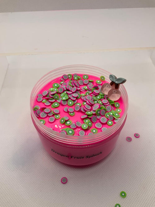 Dragon Fruit Splash handmade slime by SlimeStunnerz